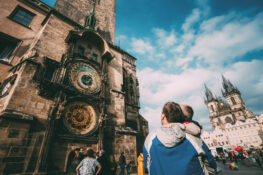 Den Astronomiske klokke Praha attraksjon severdighet